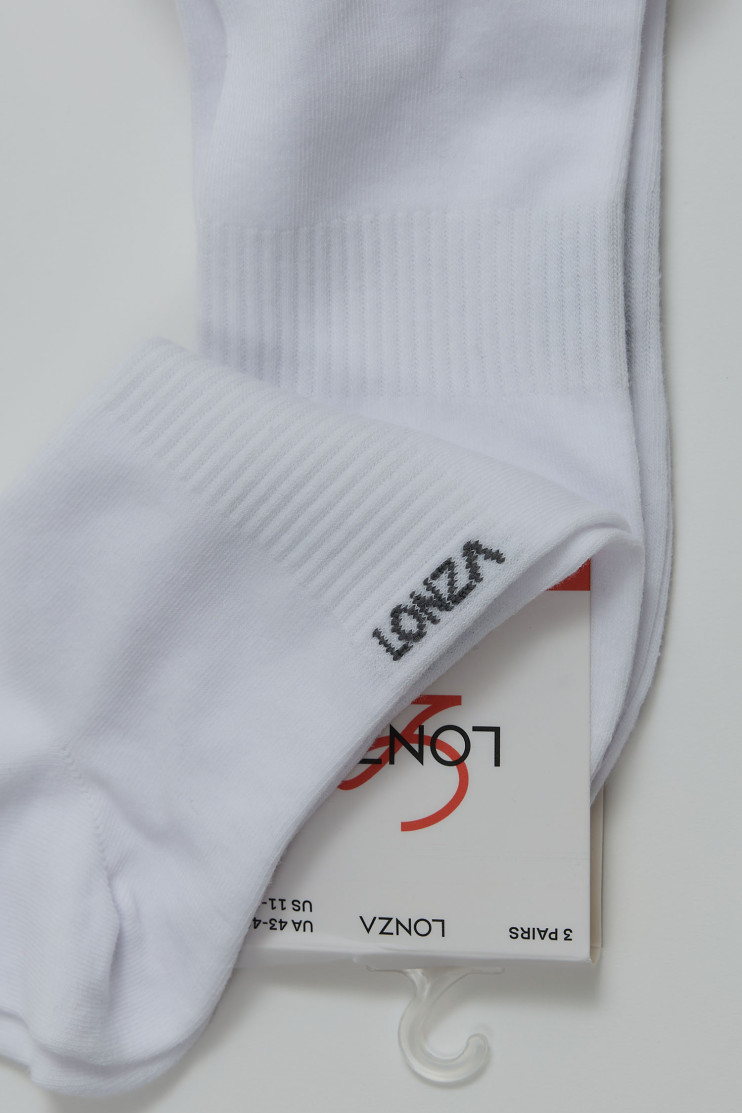 Носки хлопковые мужские 3 шт. 43-46 р. Lonza 200683 - Фото 1