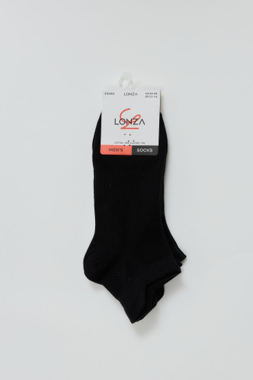 Носки хлопковые мужские 3 шт. 43-46 р. Lonza 200685