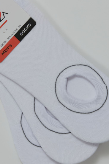 Следы хлопковые мужские 3 шт. 40-42 р. Lonza 200668 - Фото 3