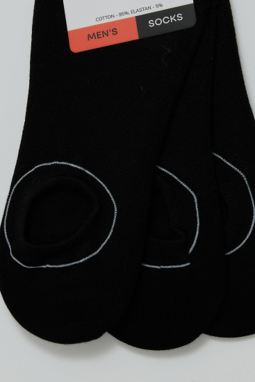 Следы хлопковые мужские 3 шт. 40-42 р. Lonza 200670 - Фото 4