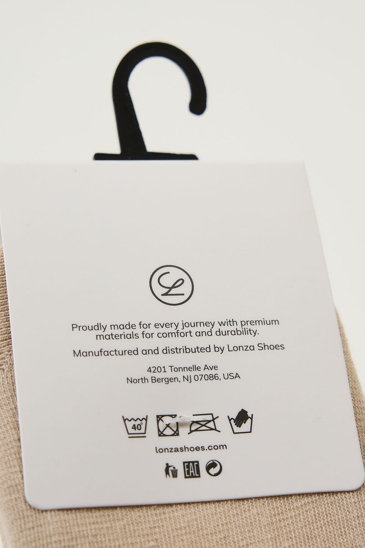 Следы хлопок мужские 3 шт. Lonza 43-46 р. 200667 - Фото 1