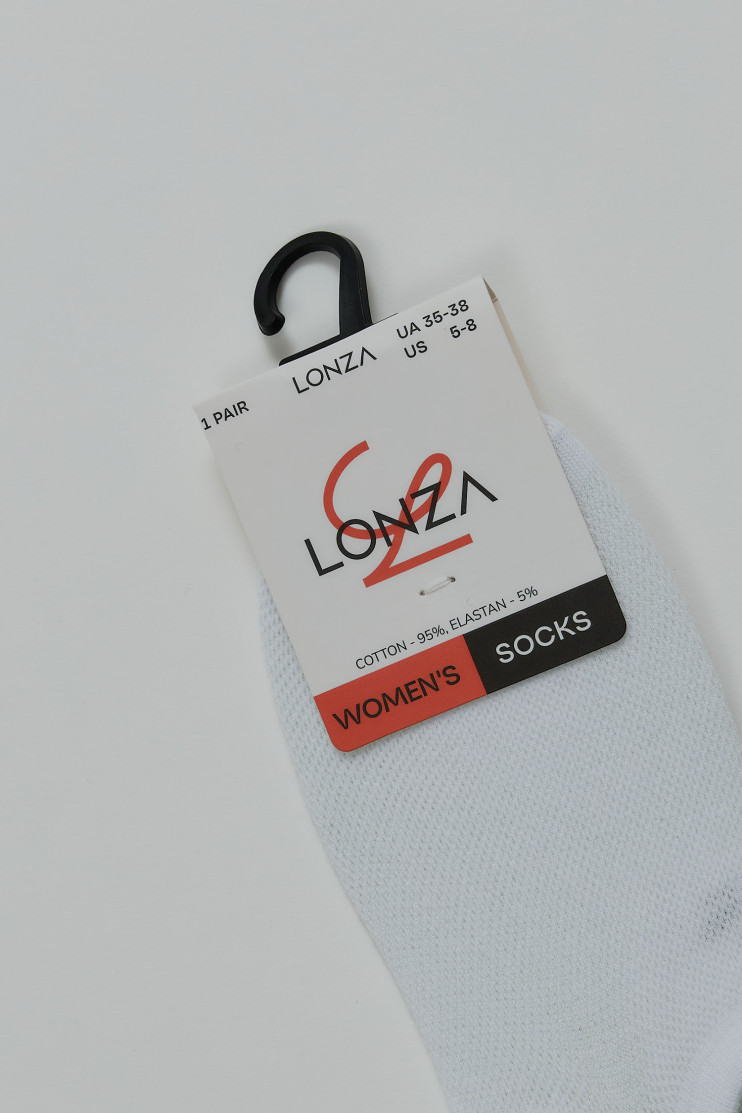 Следы хлопковые женские 1 шт. 35-38 р. Lonza 200553 - Фото 1