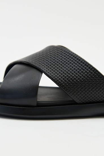 Шлепанцы мужские Fabio Monelli 199638 - Фото 4