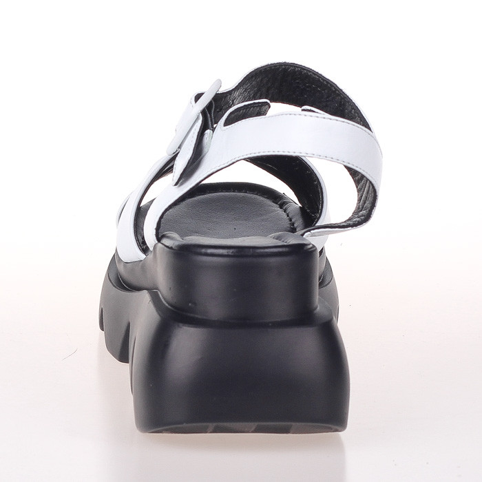 10140-R001-02 BEYAZ DERI TB SIYAH ЛЕТО 2021  [вид 6] - Фото 1