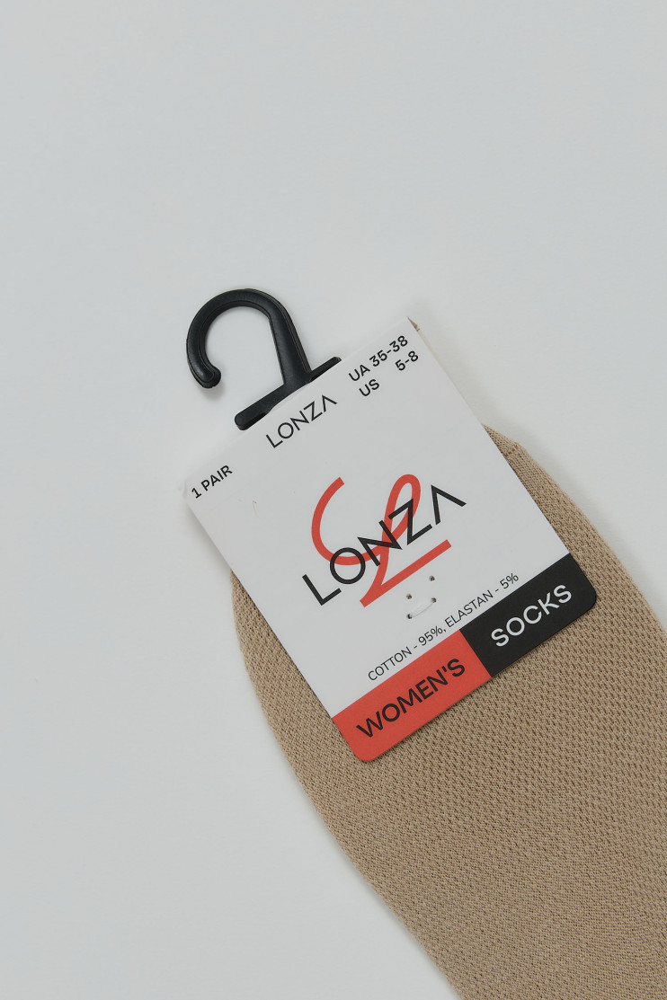 Следы хлопковые женские 1 шт. 35-38 р. Lonza 200574 - Фото 1