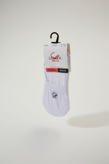 Следы хлопок женские 3 шт. Lonza 35-38 р. 200589 - Фото 2