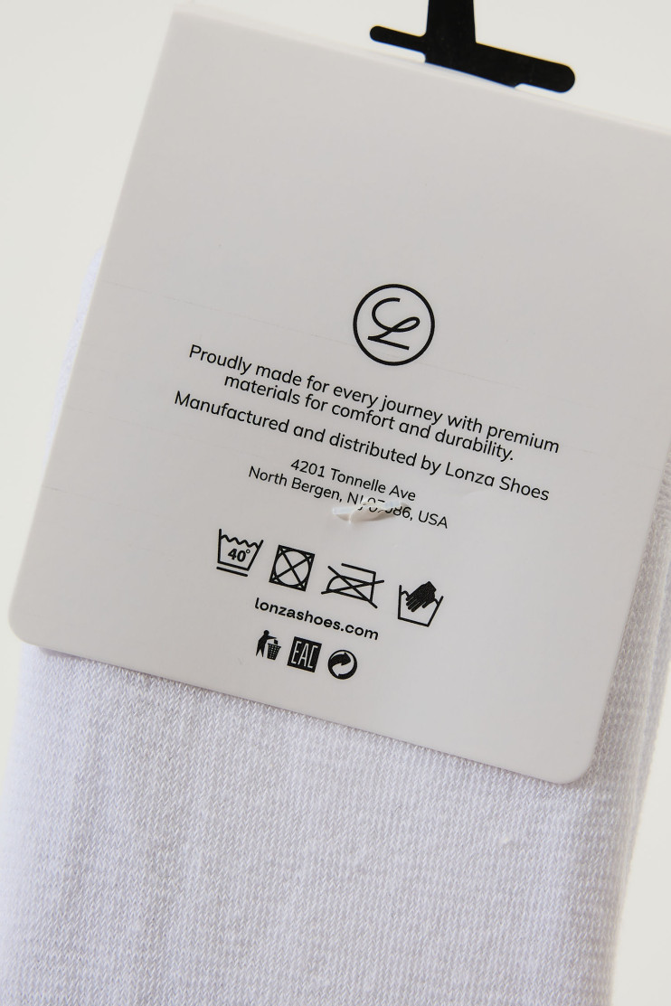 Следы хлопок женские 3 шт. Lonza 35-38 р. 200589 - Фото 1