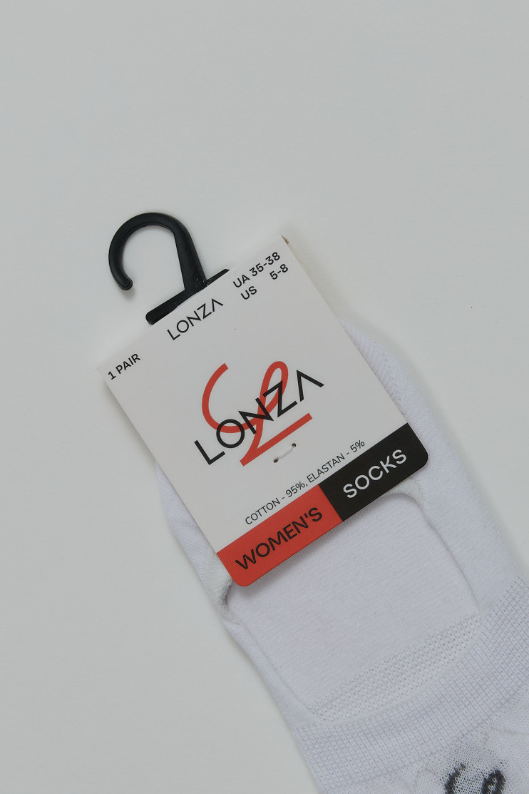 Следы хлопковые женские 1 шт. 35-38 р. Lonza 200529 - Фото 1