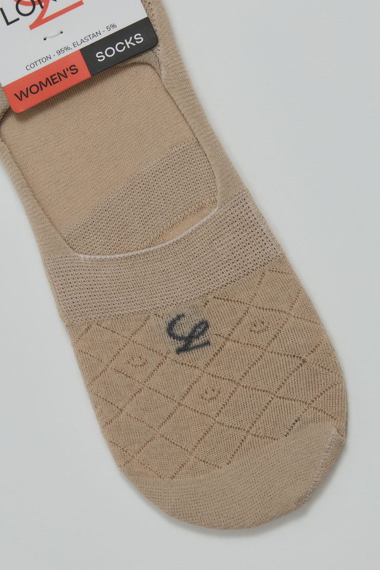 Следы хлопковые женские 1 шт. 39-41 р. Lonza 200536 - Фото 1