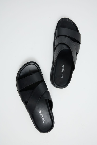 Шлепанцы мужские Fabio Monelli 200324 - Фото 3