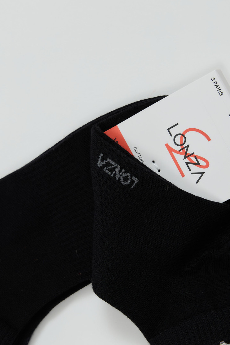 Носки хлопковые женские 3 шт. 39-41 р. Lonza 200578 - Фото 1