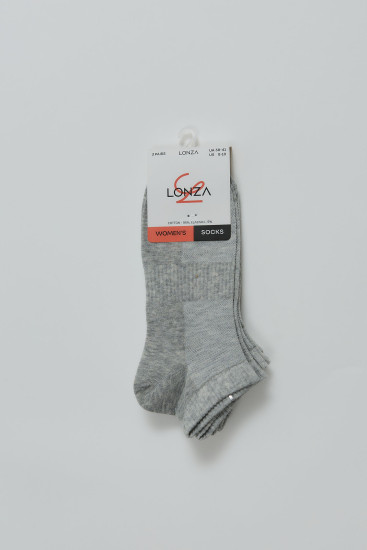 Носки хлопковые женские 3 шт. 39-41 р. Lonza 200582