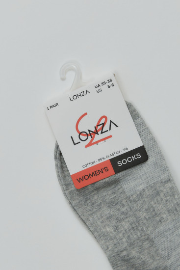 Носки хлопковые женские 1 шт. 35-38 р. Lonza 200579 - Фото 2