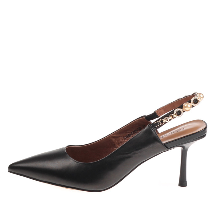 5789-502-5B ЧЕРНАЯ КОЖА ЛЕТО 2022  [вид 4] - Фото 1